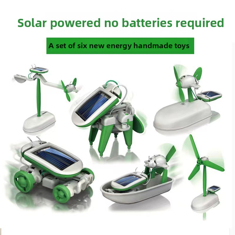 Stem Solar Robot Kit For Kids - Robot Kits 6 in 1 DIY