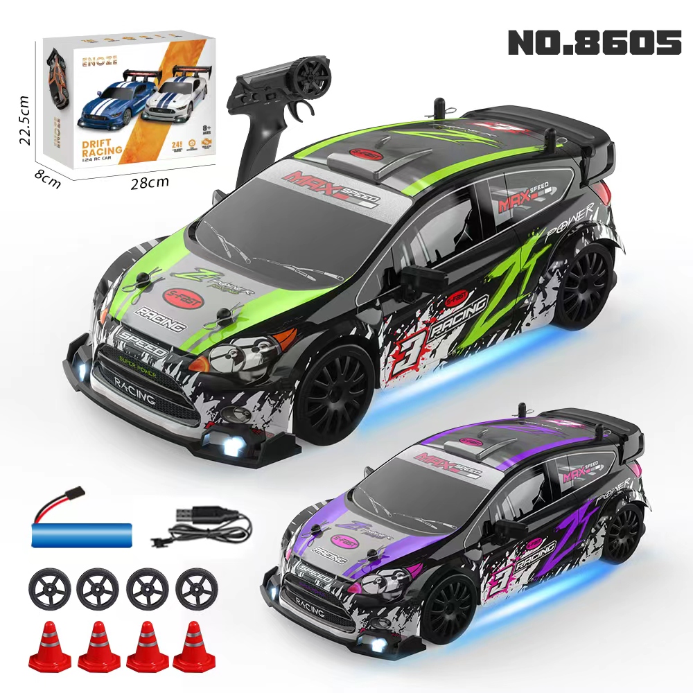 Rc Drift Car 1 24 Scale 4Wd - 1:24 Scale 4WD RC Drift Car