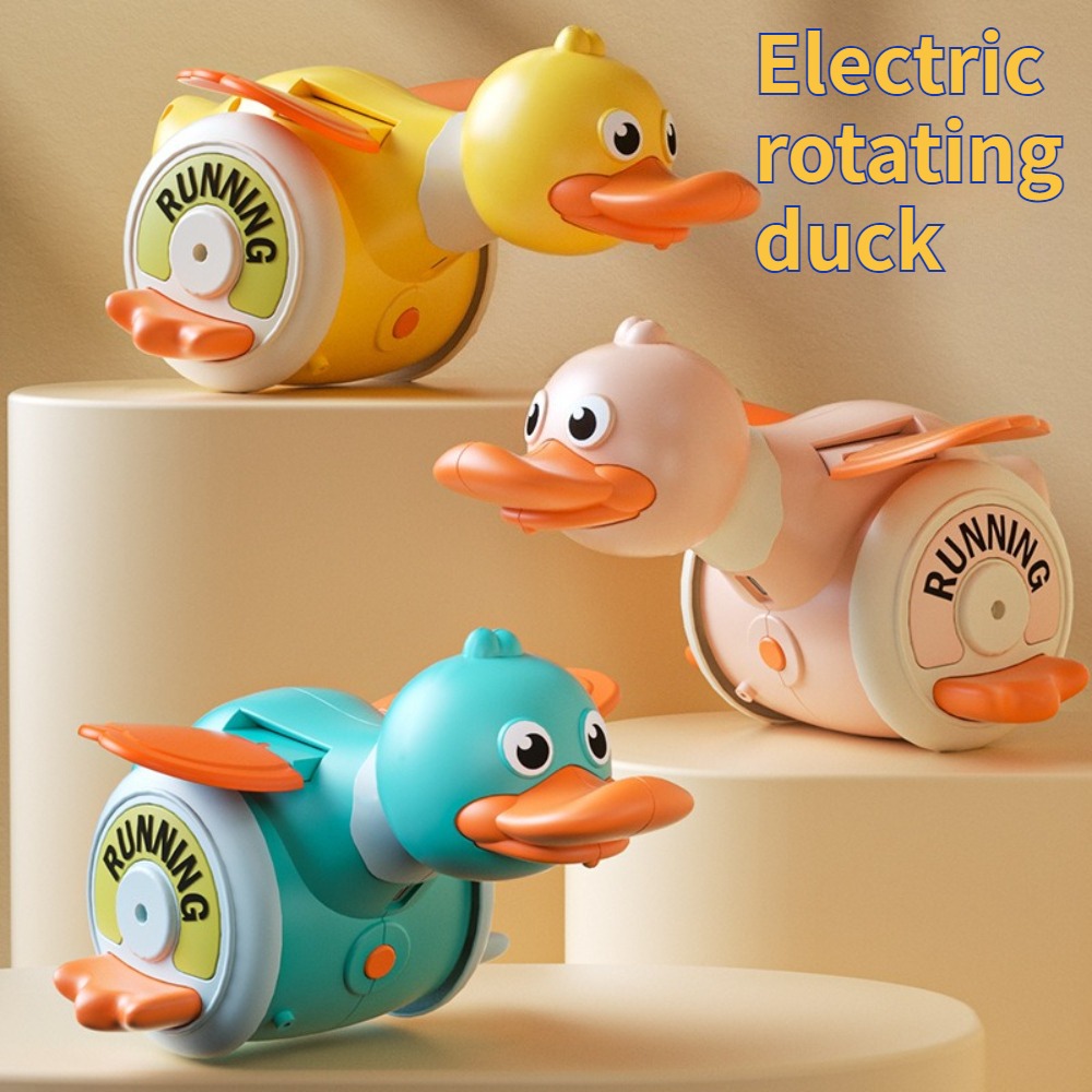 Educational Toys - New Electric Rotating Foraging Duck Turrur
