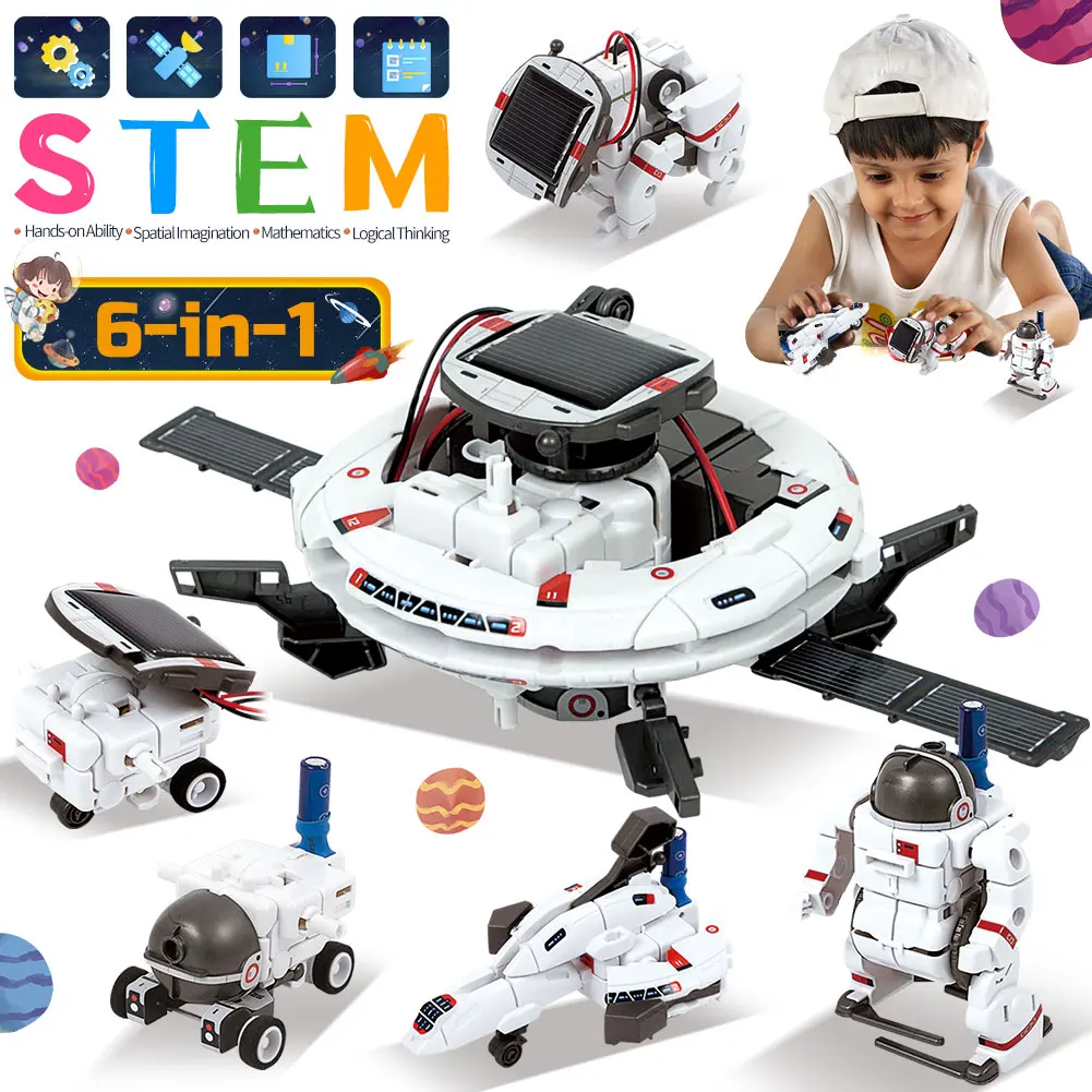 Solar Robot Toys Kits STEM Tec - đánh giá và giá Stem Solar Robot Kit For Kids