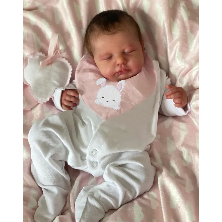 49CM Cuddly Full Body Silicone - đánh giá và giá Reborn Baby Doll Silicone Realistic
