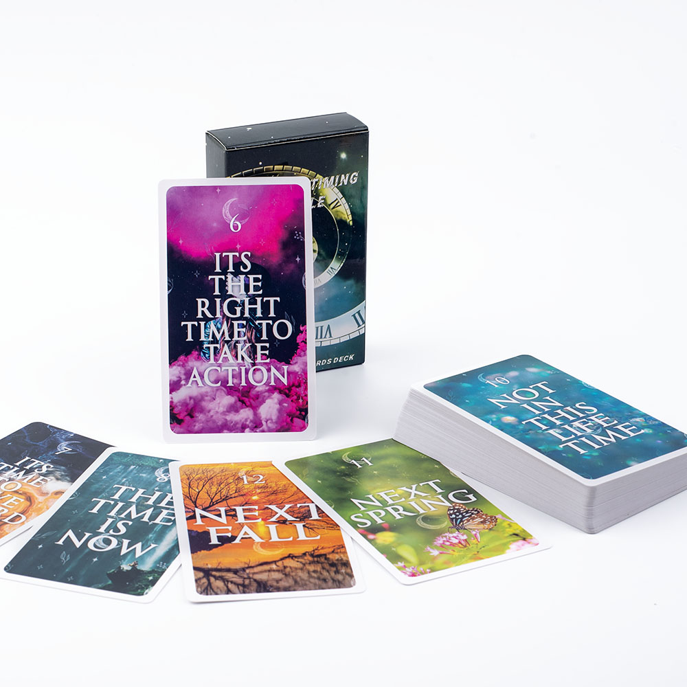 Mystical Timing Oracle 60Cards - đánh giá và giá Tarot Cards Deck With Guidebook