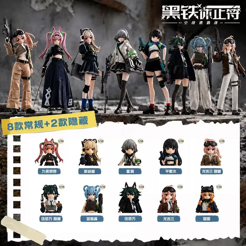 2026 New Eden Toys Black Iron  - đánh giá và giá Anime Action Figure Blind Box