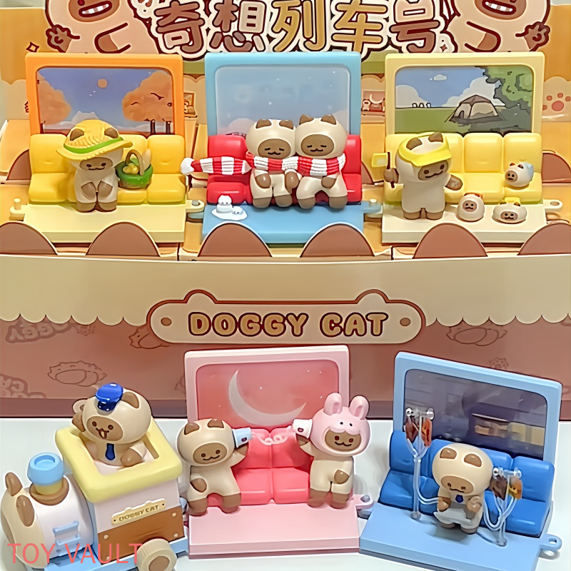 Genuine Kkv Doggy Cat Fantasy  - đánh giá và giá Anime Action Figure Blind Box