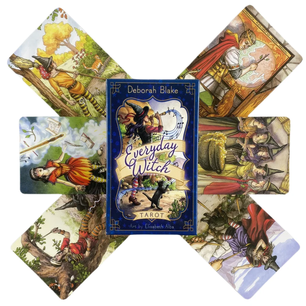 Everyday Witch Tarot Cards Dec - đánh giá và giá Tarot Cards Deck With Guidebook