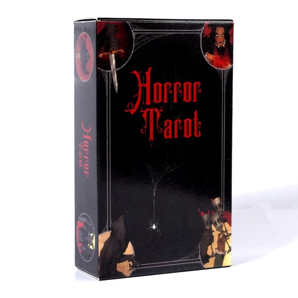10.3*6cm Horror Tarot Deck Car - đánh giá và giá Tarot Cards Deck With Guidebook