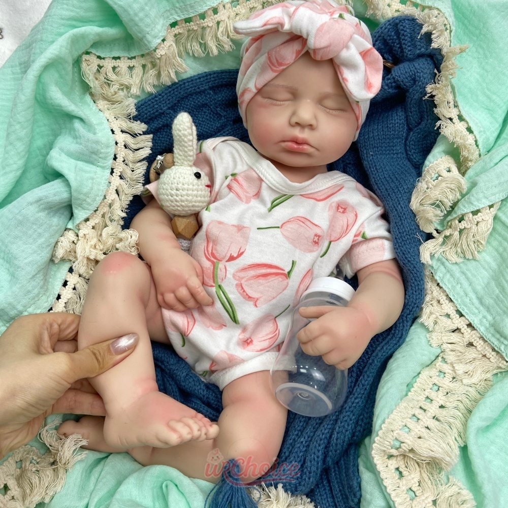Handmade Realistic Skin Veins  - đánh giá và giá Reborn Baby Doll Silicone Realistic