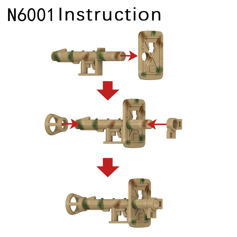 MOC WW2 Military Soldiers Weap - đánh giá và giá Lego Compatible Military Tank