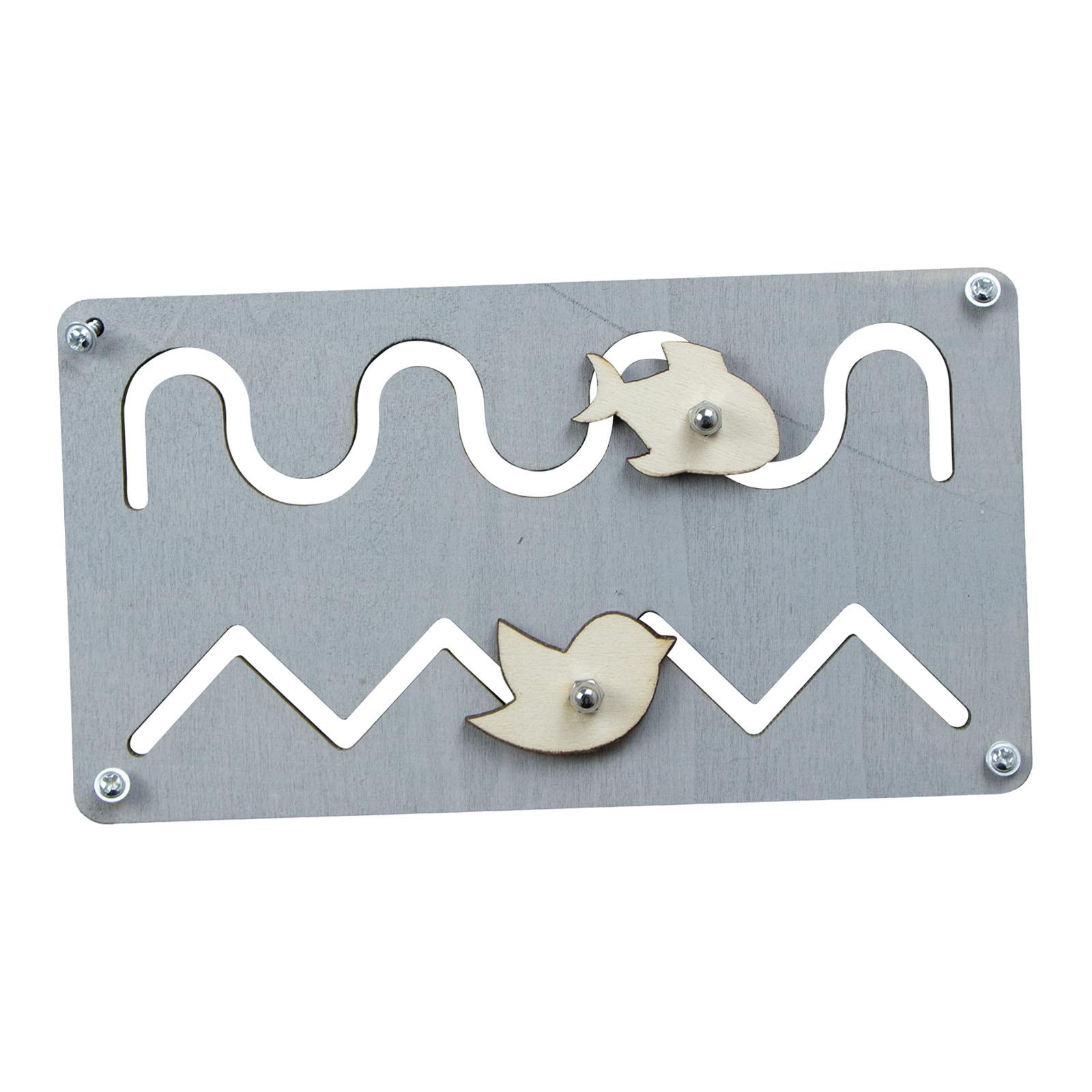 Wooden Busy Board Material Sen - đánh giá và giá Montessori Wooden Busy Board Toddler